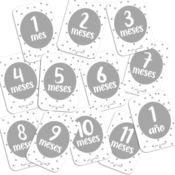 Tarjetas cumplemés Puntos (personalizables)