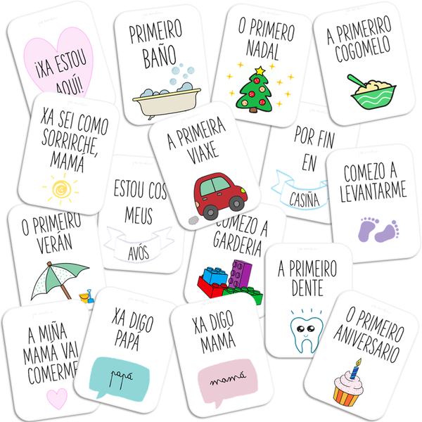 16 Tarjetas primeras veces: Grandes Momentos